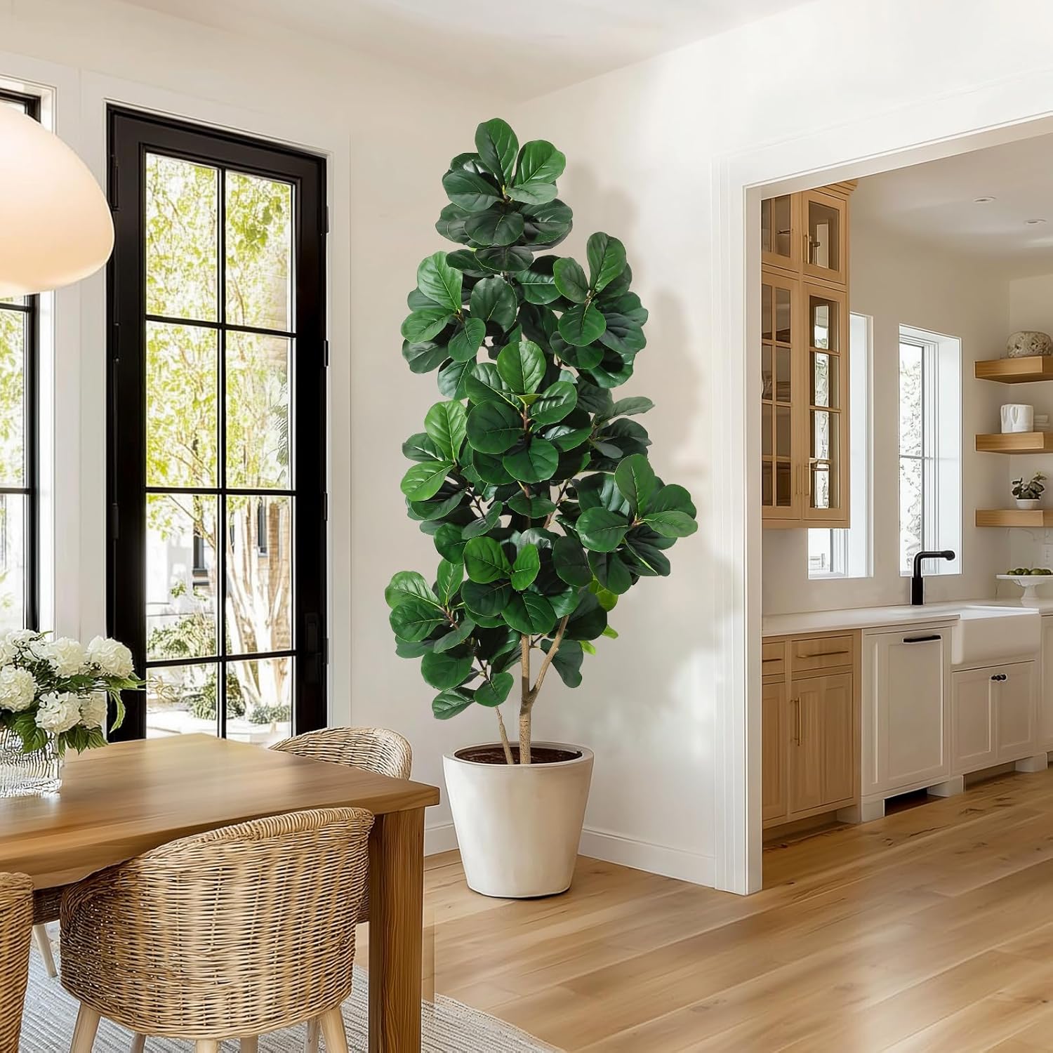 4-7 FT Fiddle Leaf Fig Tree Ar - đánh giá và giá Dracaena Marginata