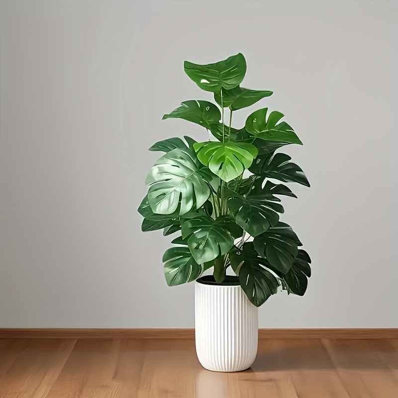 Artificial Monstera Palm Tree  - đánh giá và giá Monstera Adansonii