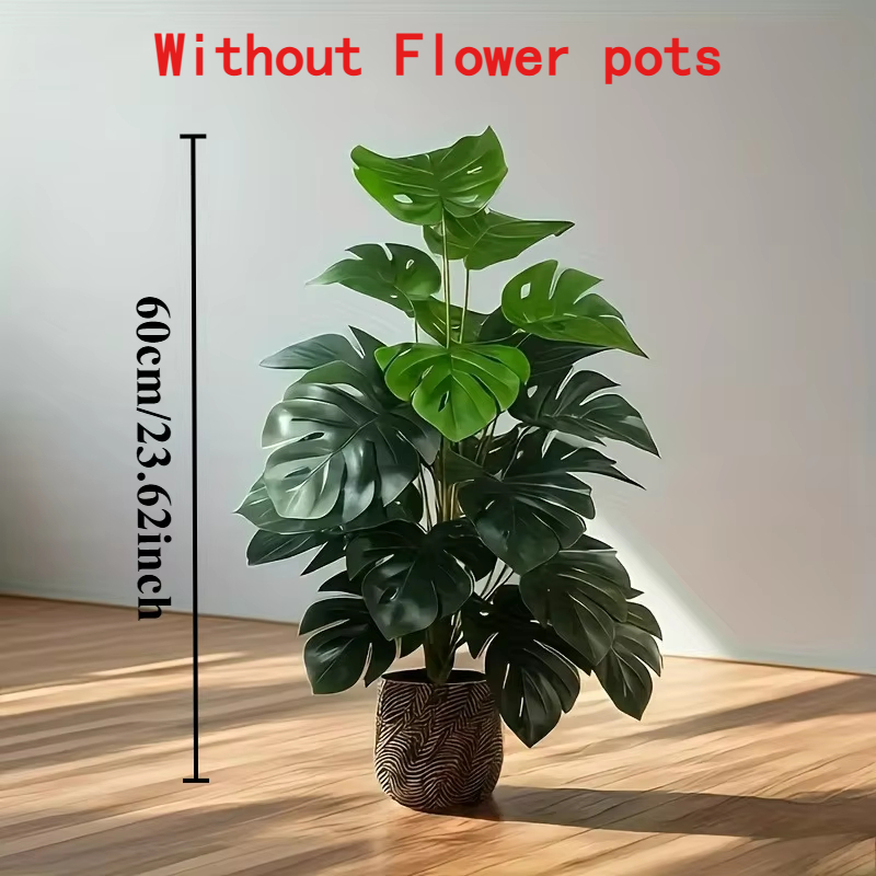 Artificial Monstera Palm Tree  - đánh giá và giá Monstera Adansonii